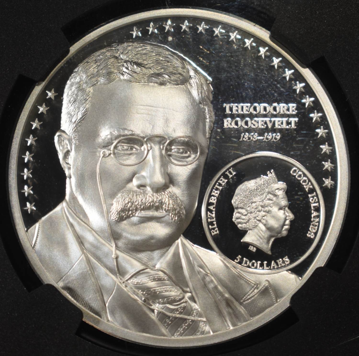 2022 COOK ISLANDS ROOSEVELT NGC PF70 ULTRA CAMEO