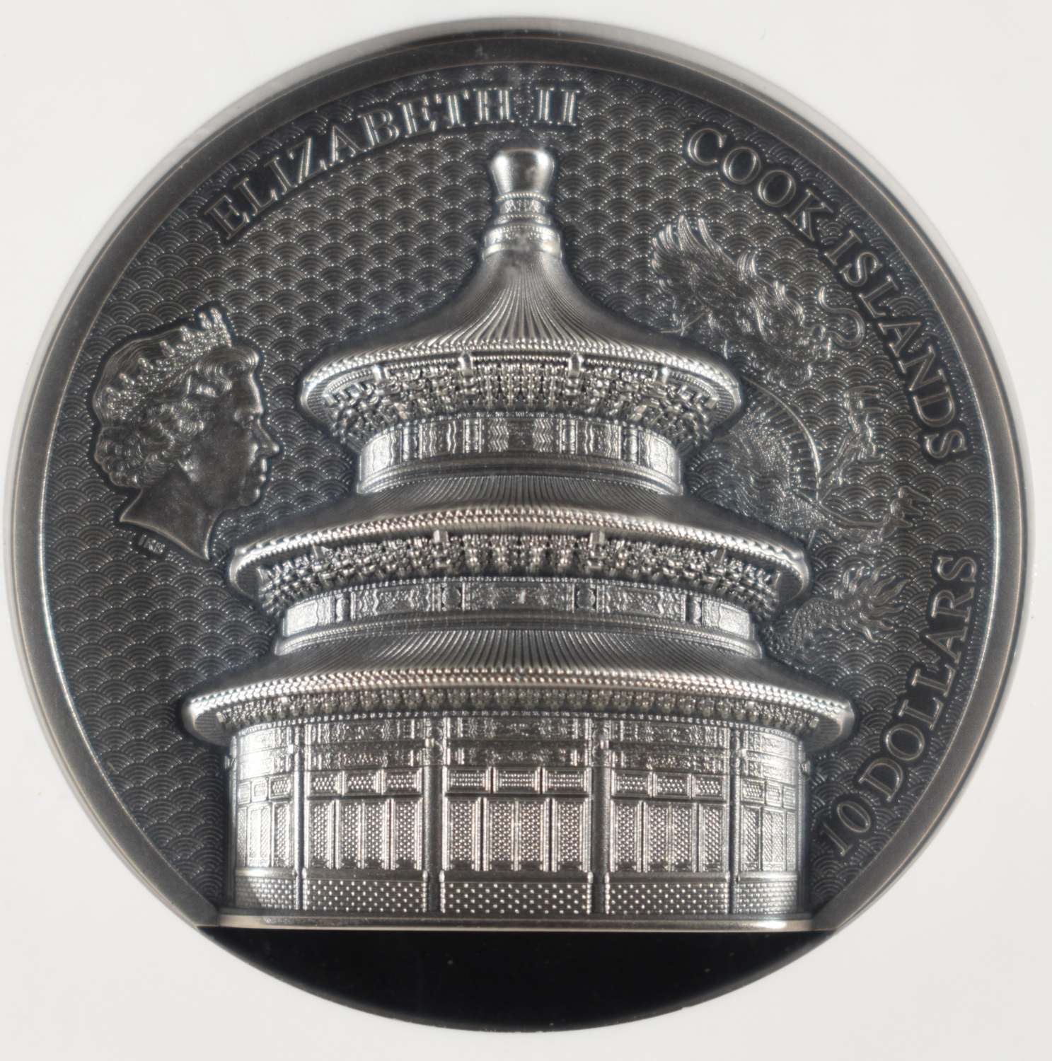 2023 COOK ISLANDS BEIJING TEMPLE NGC MS-70