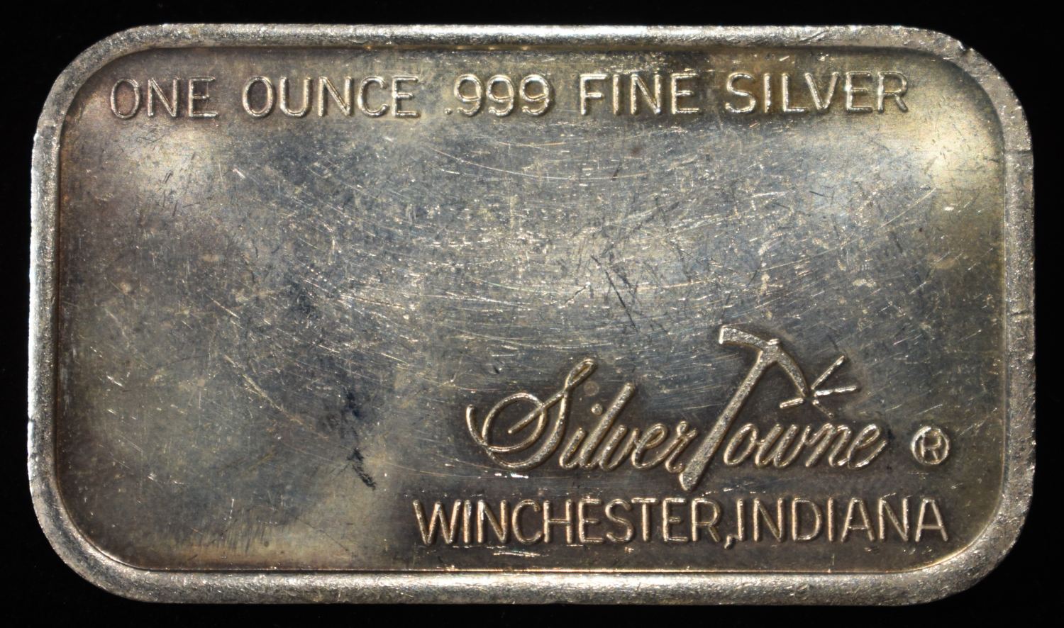SILVERTOWNE 1 OZ .999 SILVER BAR