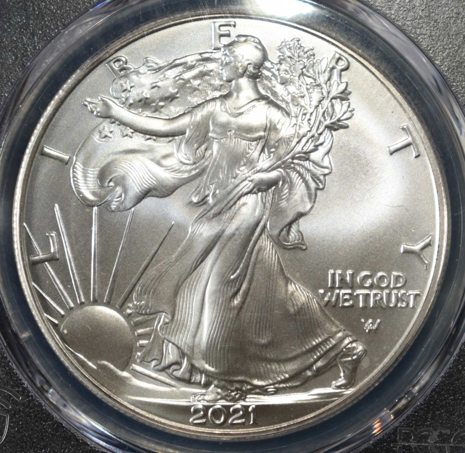 2021 AMERICAN SILVER EAGLE PCGS MS69 TYPE-2