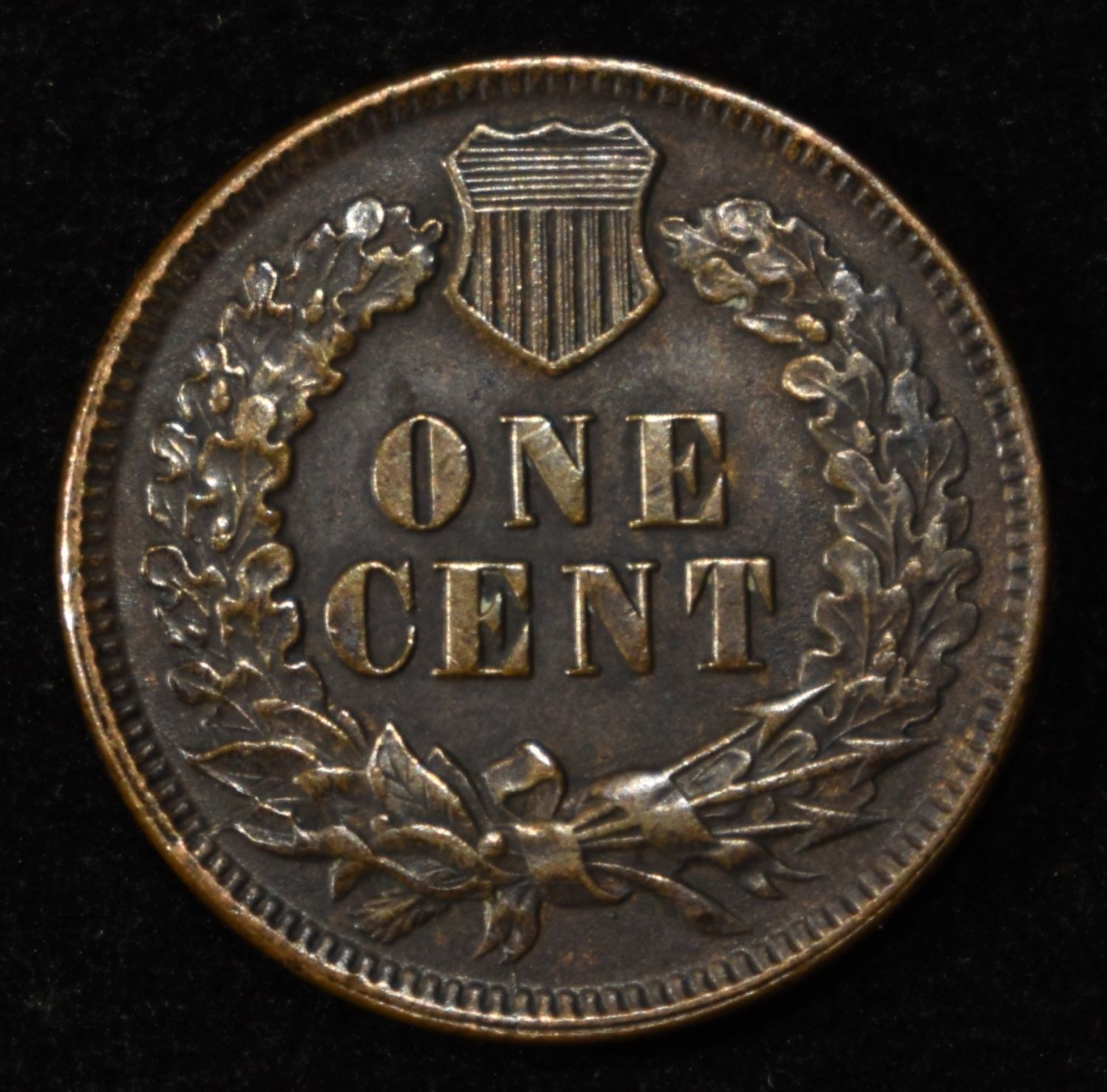 1873 INDIAN CENT AU
