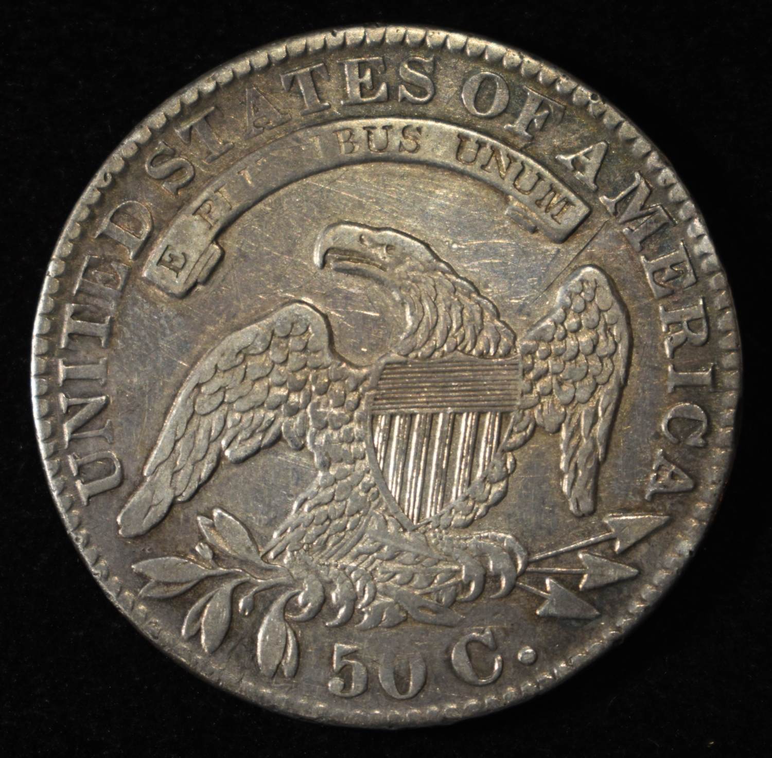1832 BUST HALF DOLLAR XF/AU