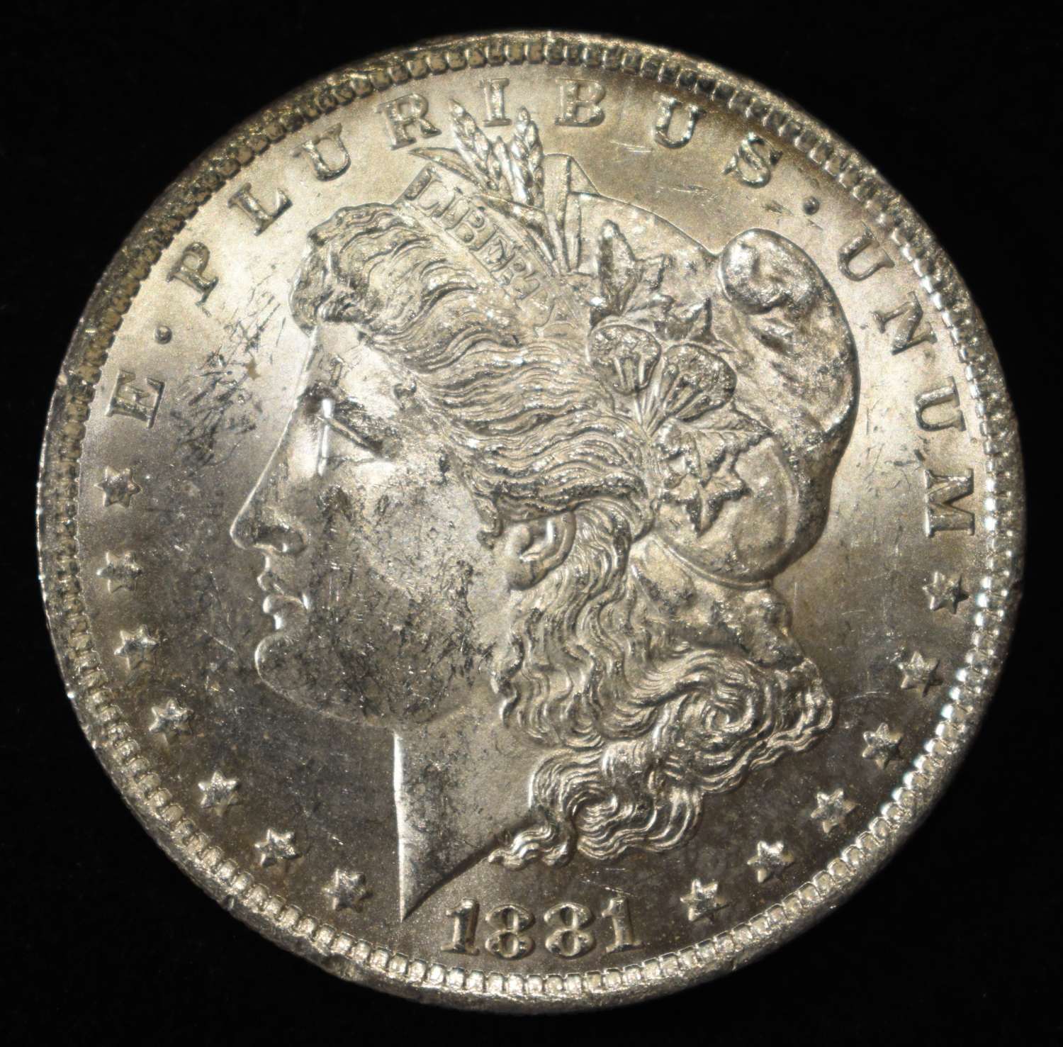 1881-O MORGAN DOLLAR BU