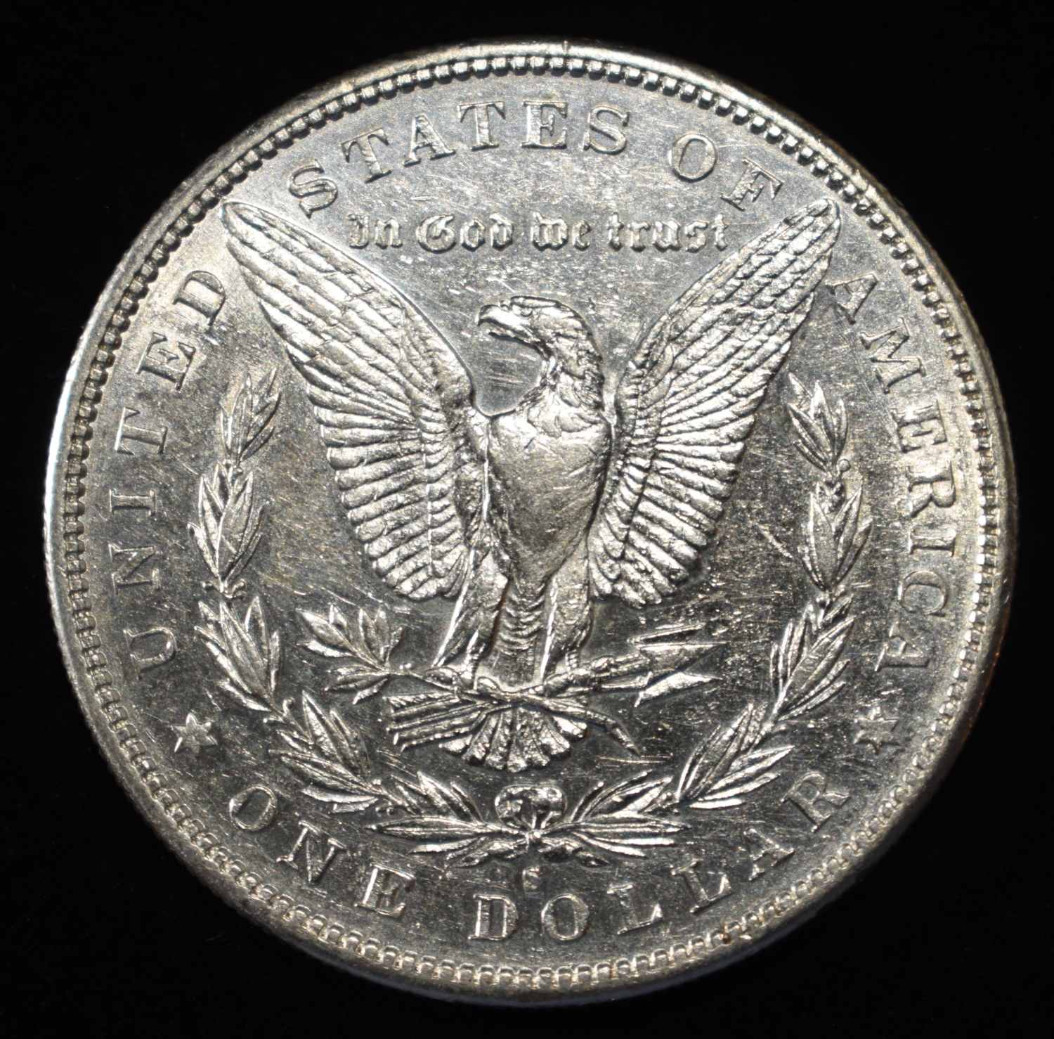1884-S MORGAN DOLLAR CH AU