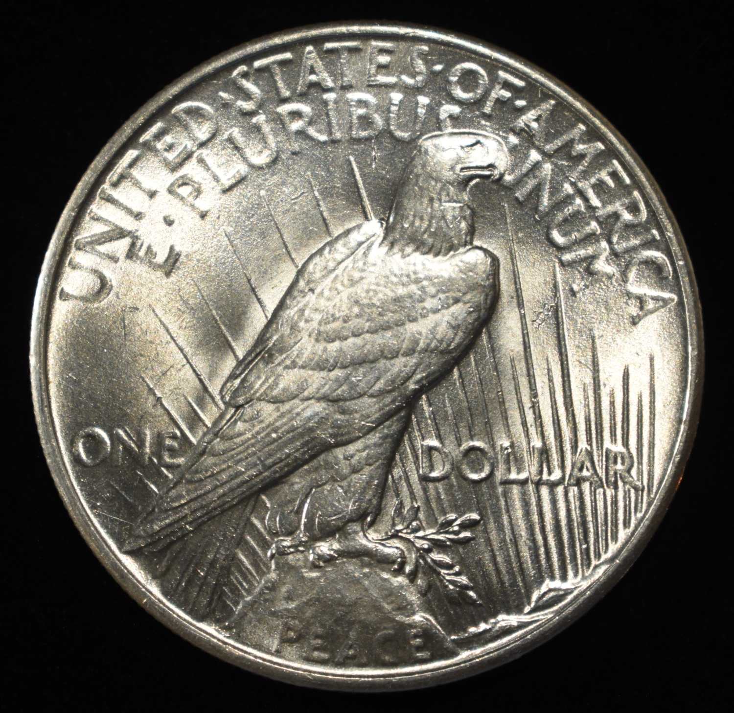 1935 PEACE DOLLAR CH BU