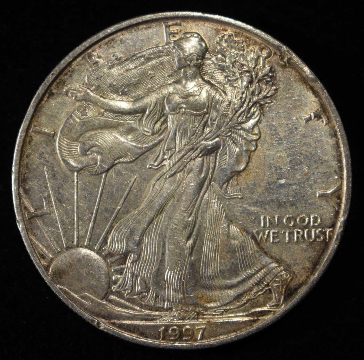 1997 AMERICAN SILVER EAGLE