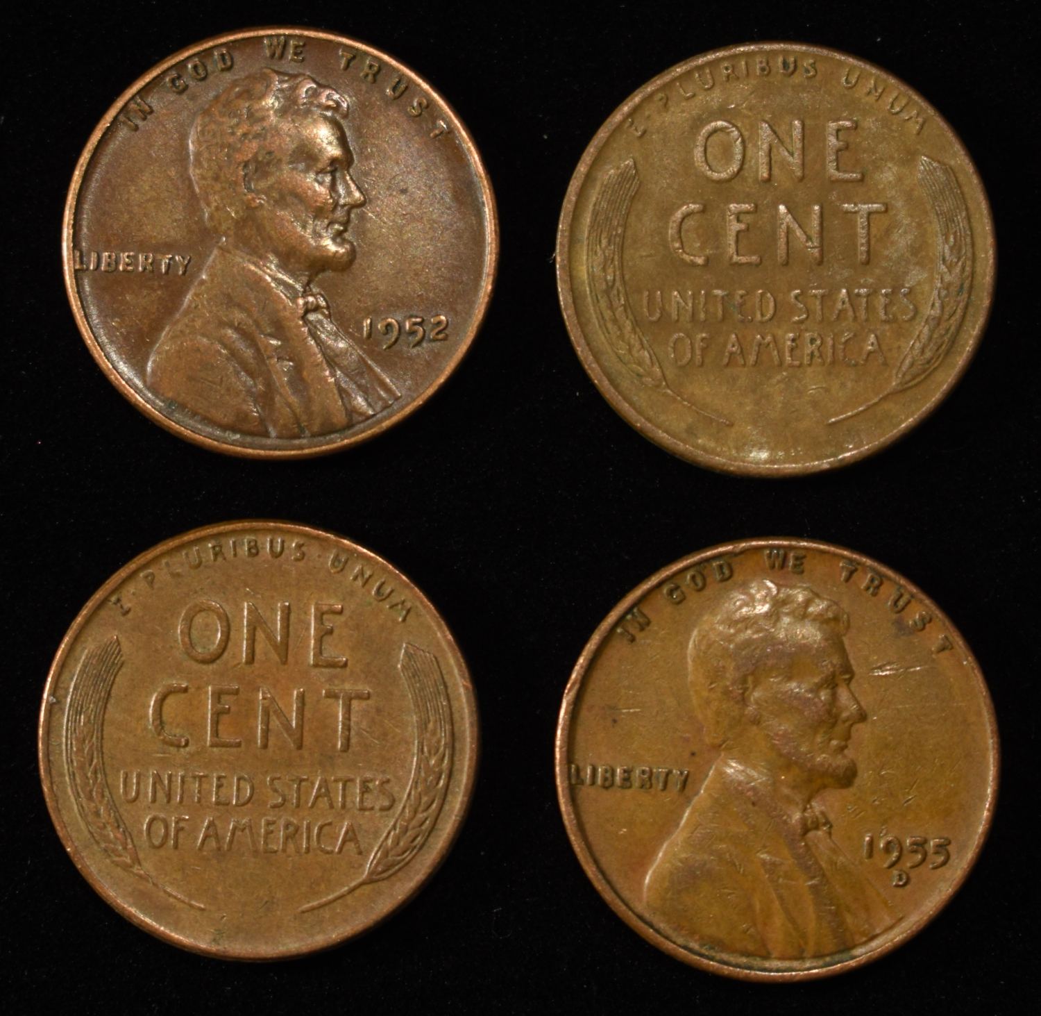 (500) WHEAT CENTS