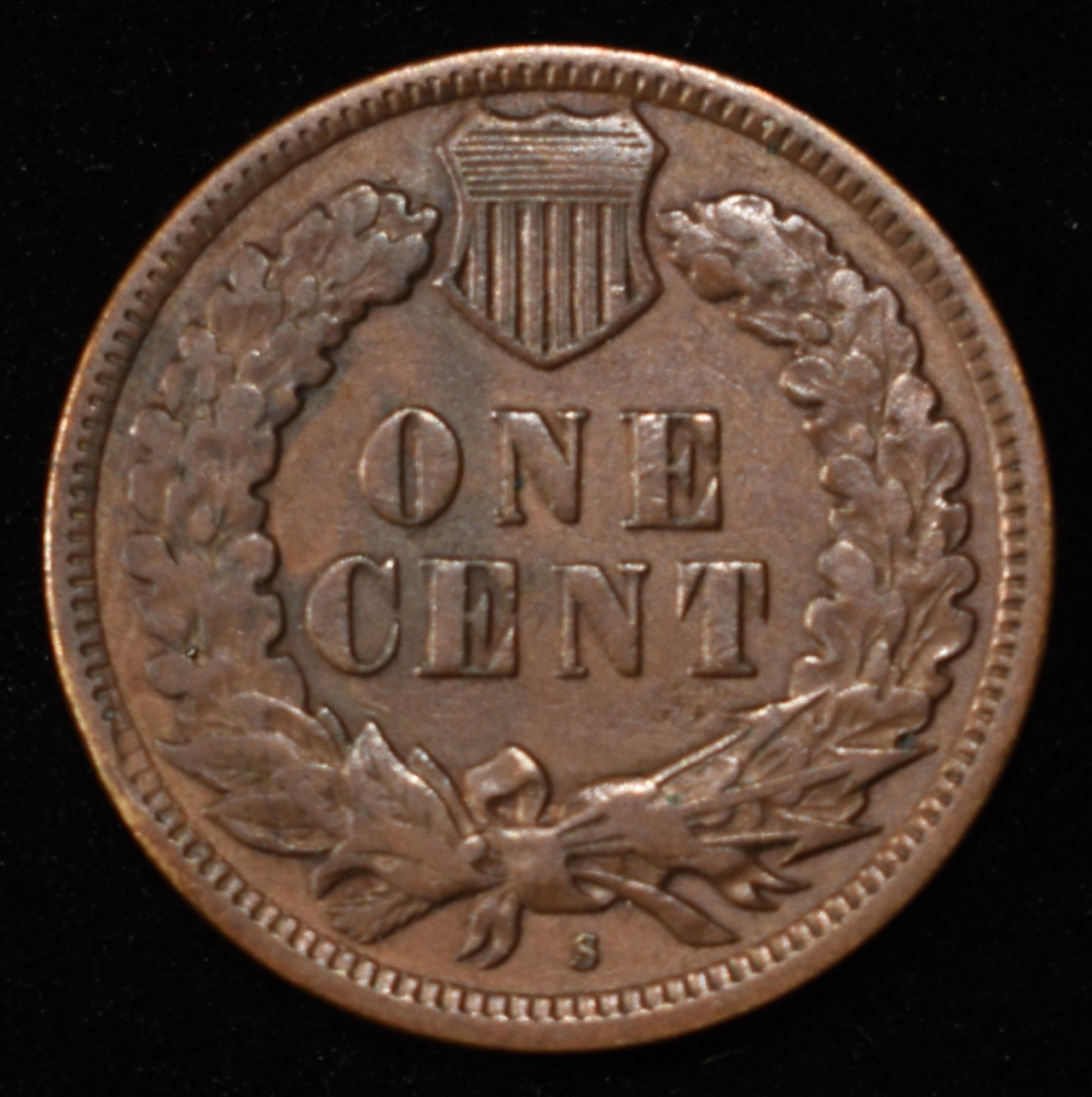 1908-S INDIAN HEAD CENT VF