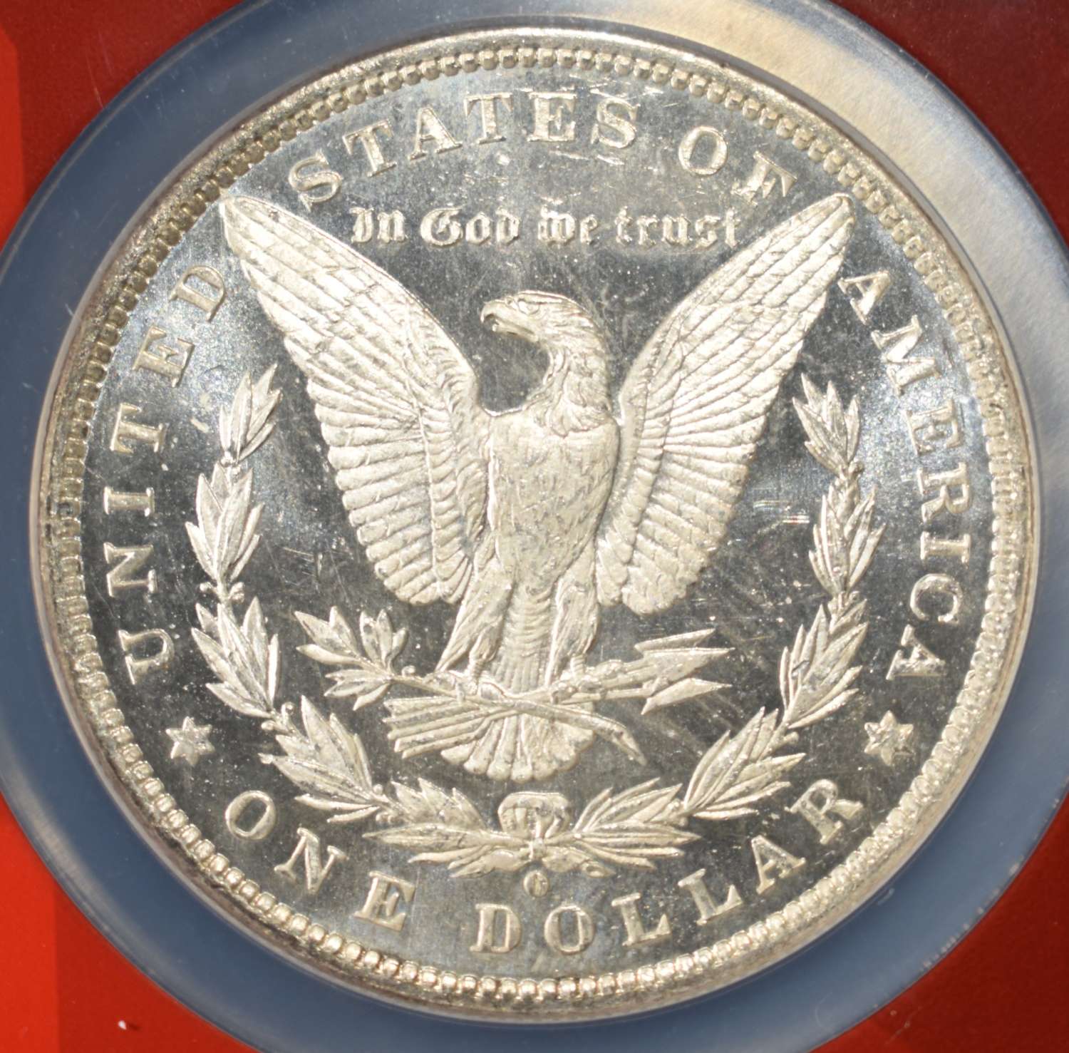 1884-O MORGAN DOLLAR NGC MS-63 DPL
