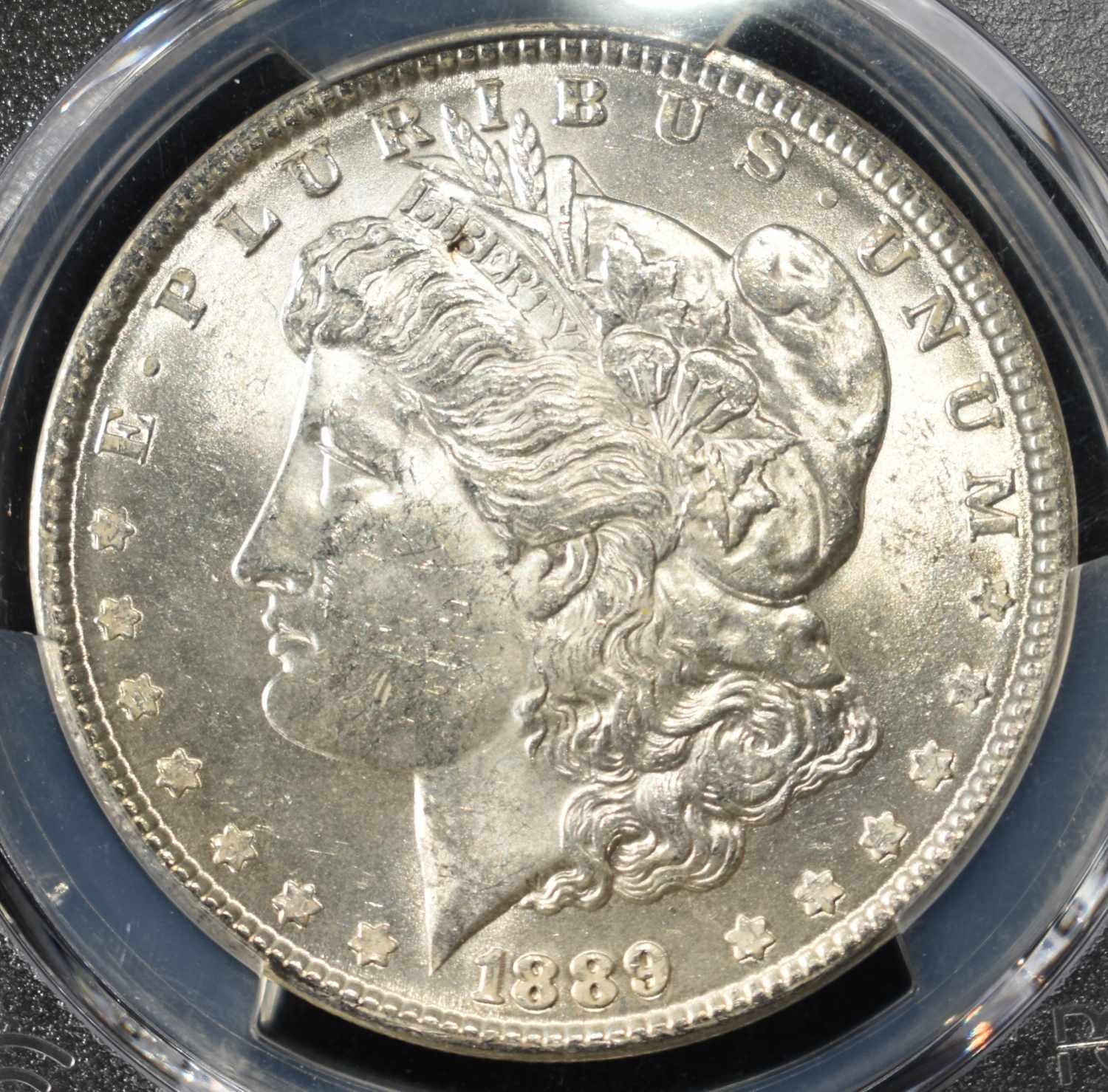 1889 MORGAN DOLLAR PCGS BU