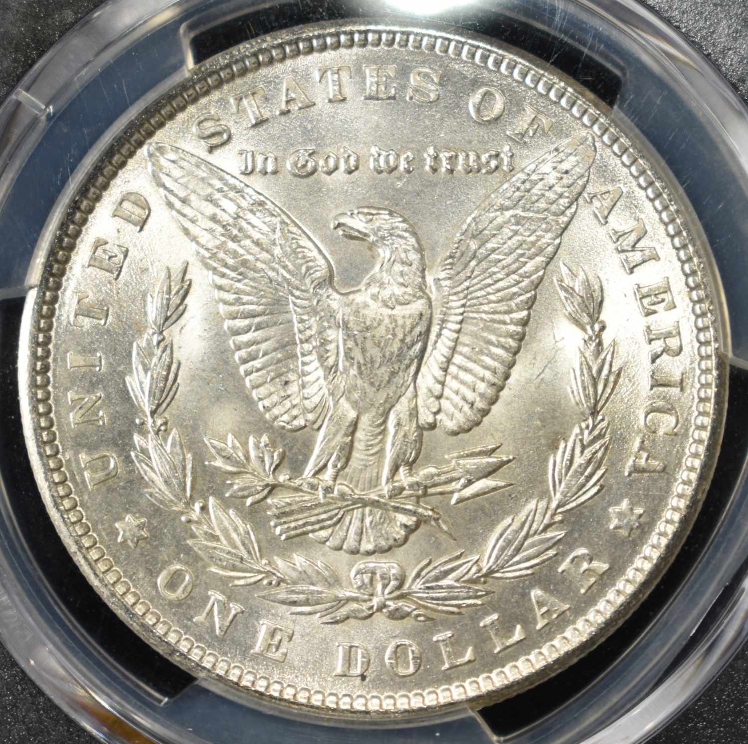1889 MORGAN DOLLAR PCGS BU