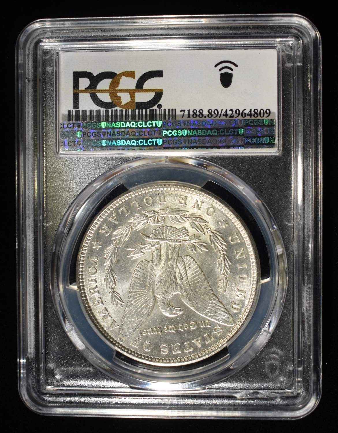 1889 MORGAN DOLLAR PCGS BU
