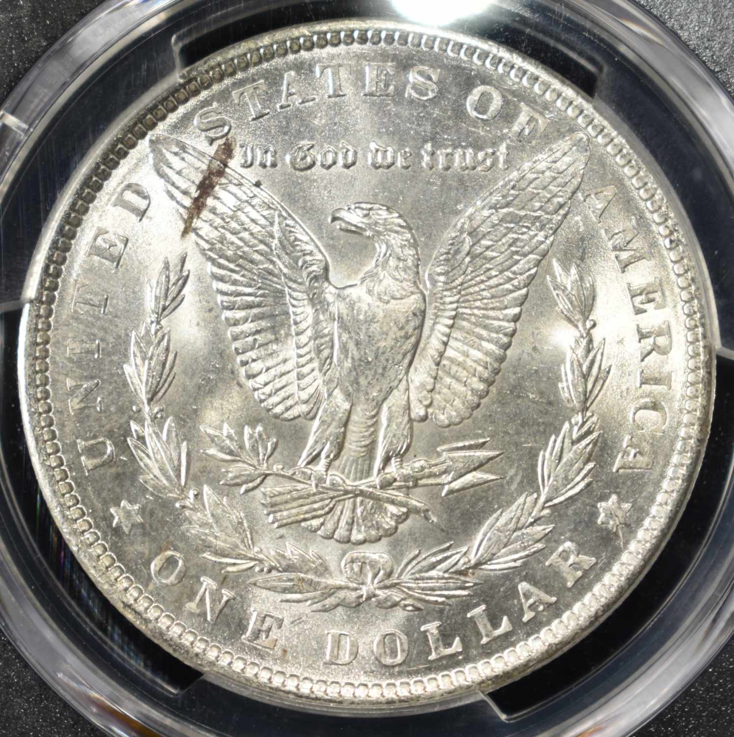 1890 MORGAN DOLLAR PCGS BU