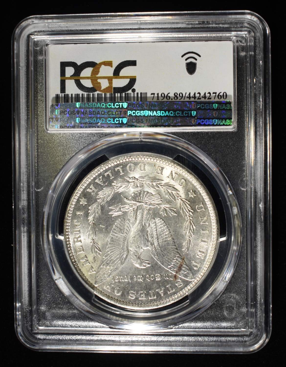 1890 MORGAN DOLLAR PCGS BU