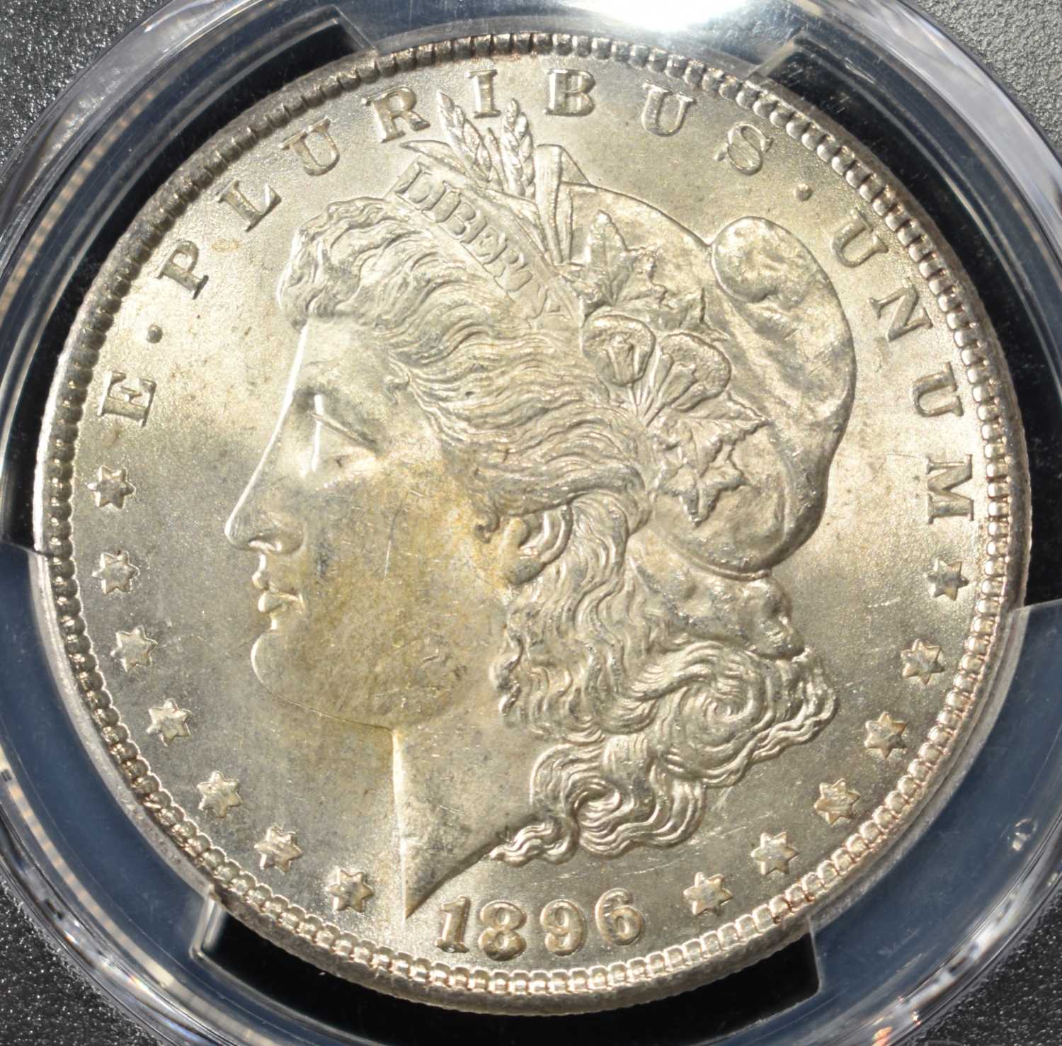 1896 MORGAN DOLLAR PCGS BU