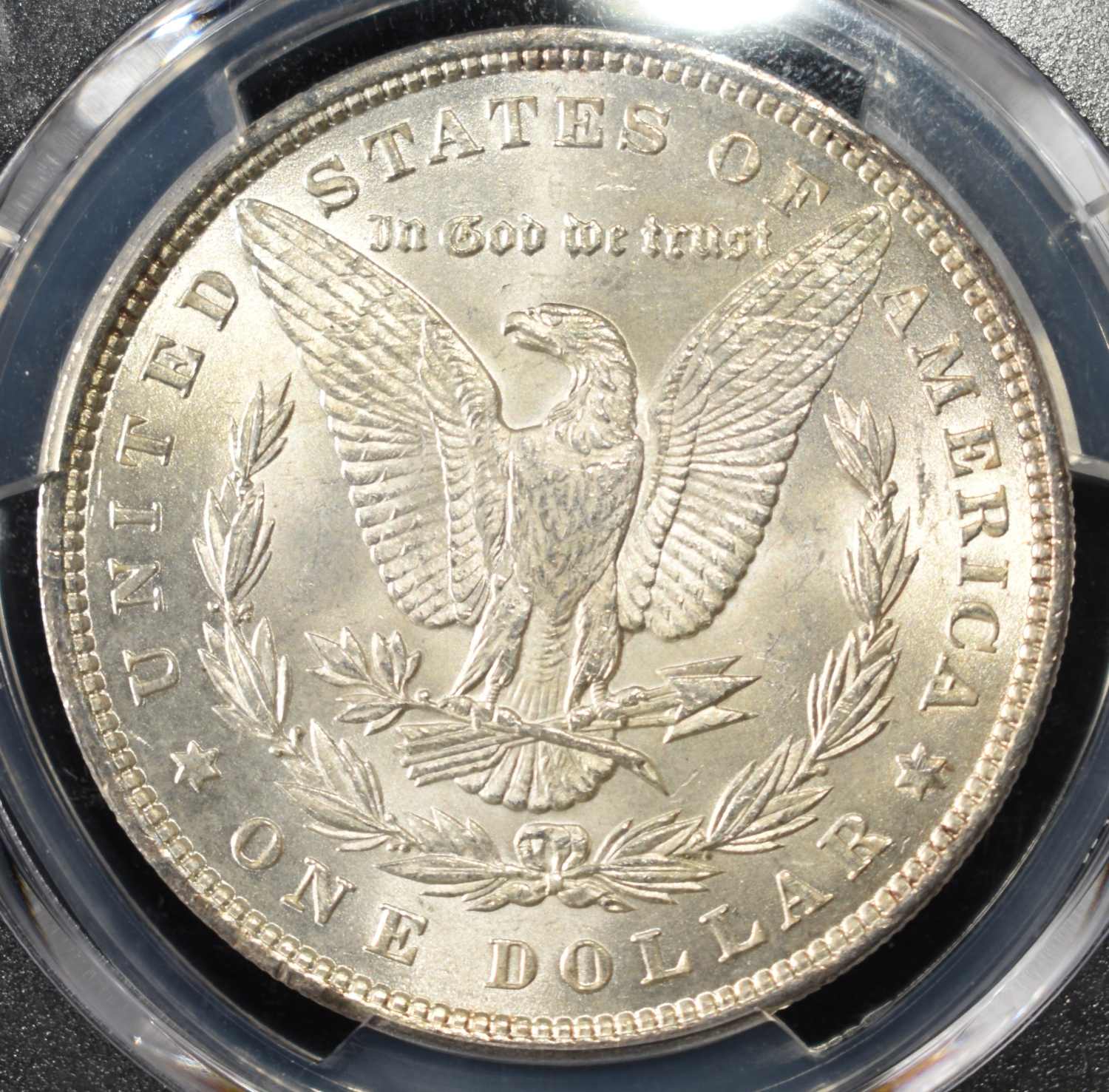 1896 MORGAN DOLLAR PCGS BU
