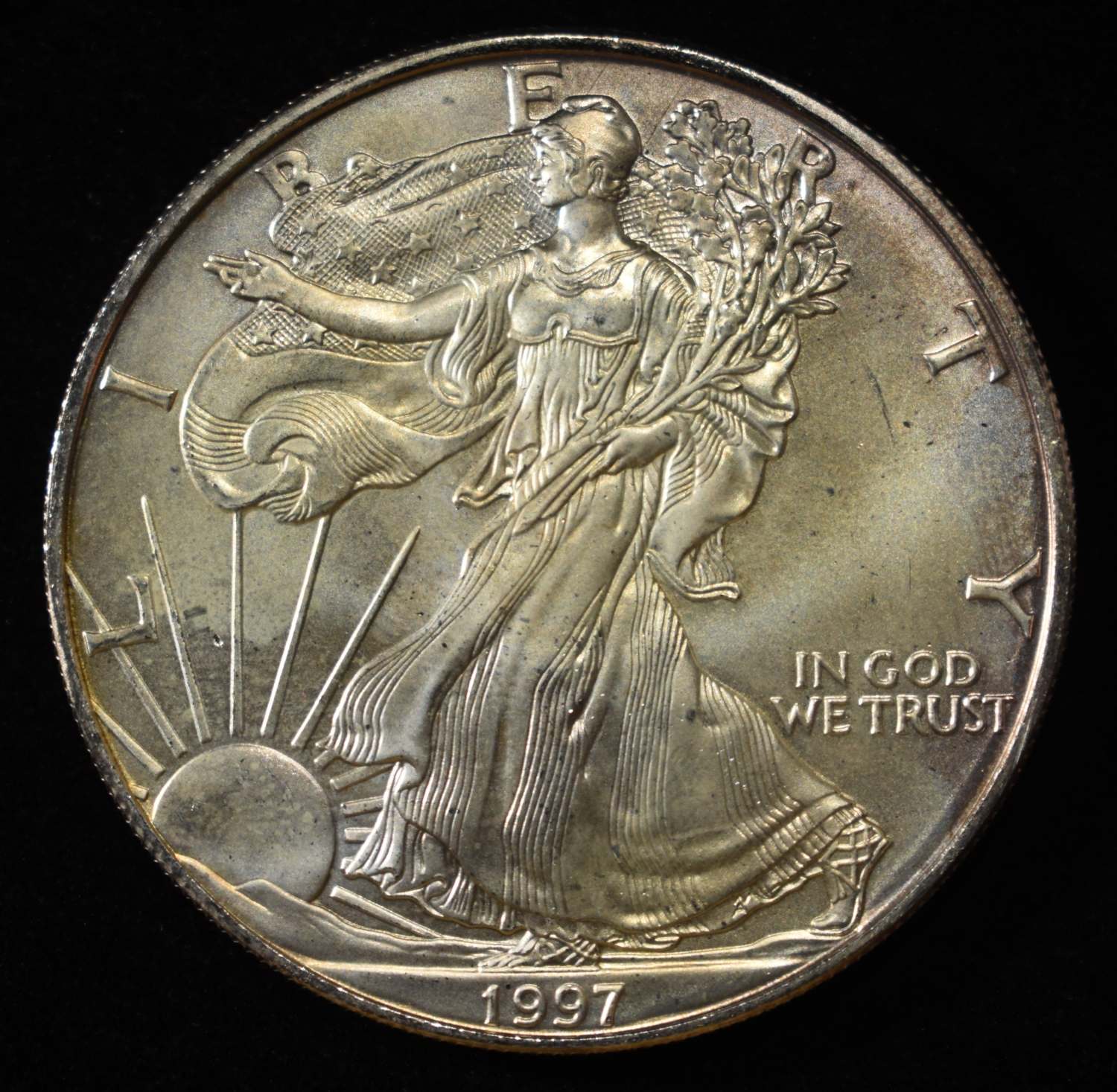 1997 AMERICAN SILVER EAGLE