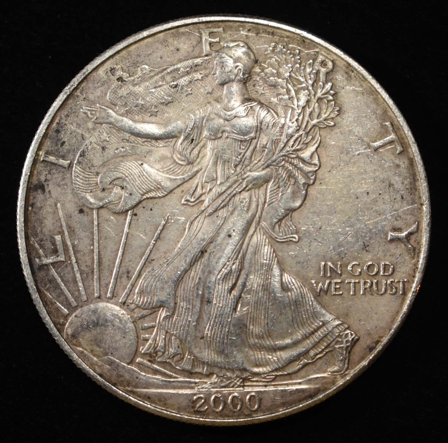 2000 AMERICAN SILVER EAGLE