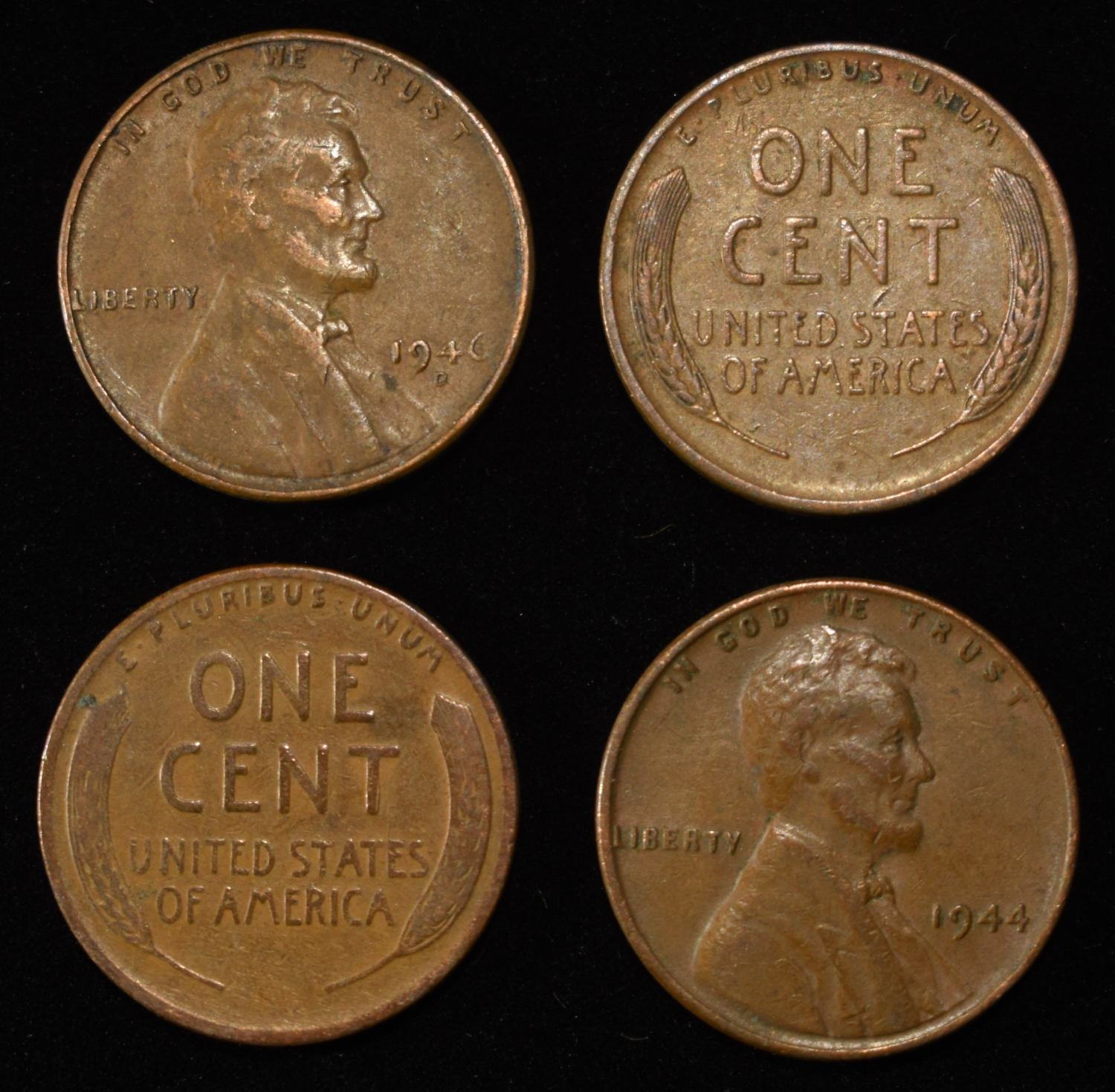 (500) WHEAT CENTS