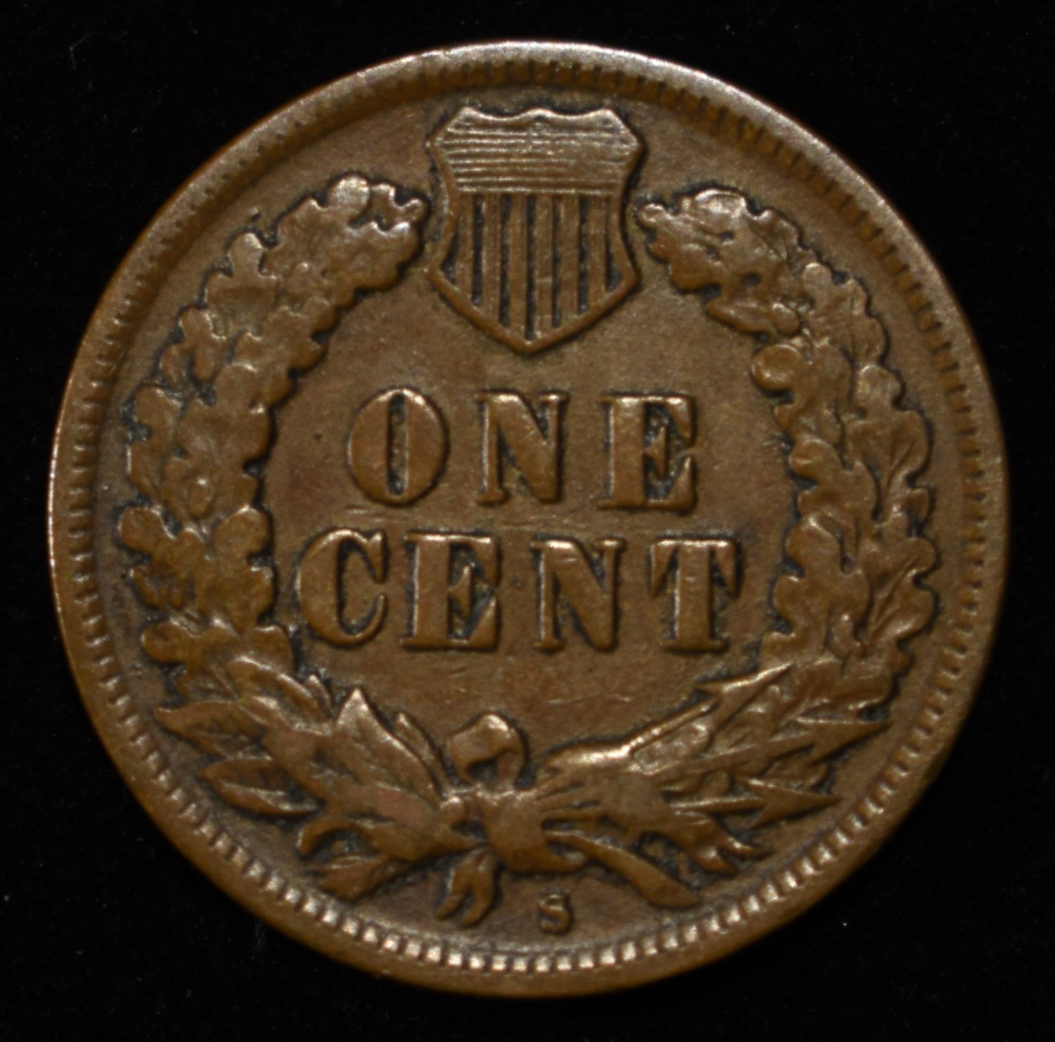 1908-S INDIAN HEAD CENT VF