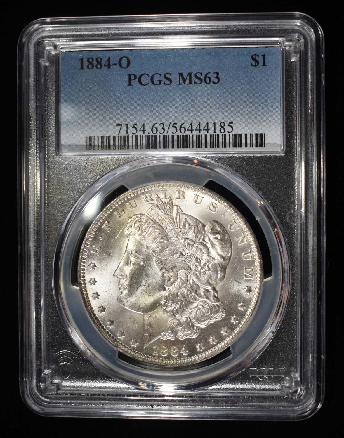 1884-O MORGAN DOLLAR PCGS MS-63
