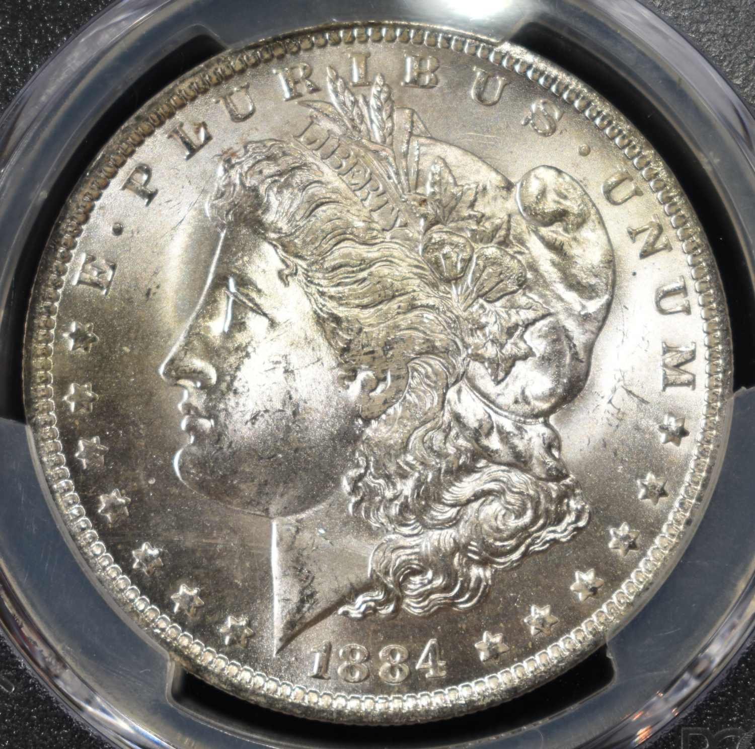 1884-O MORGAN DOLLAR PCGS MS-63