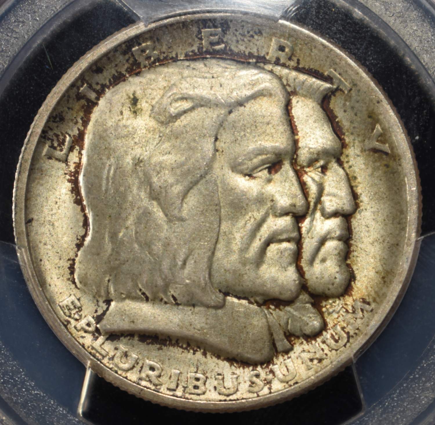 1936 LONG ISLAND COMMEM HALF DOLLAR PCGS MS-64