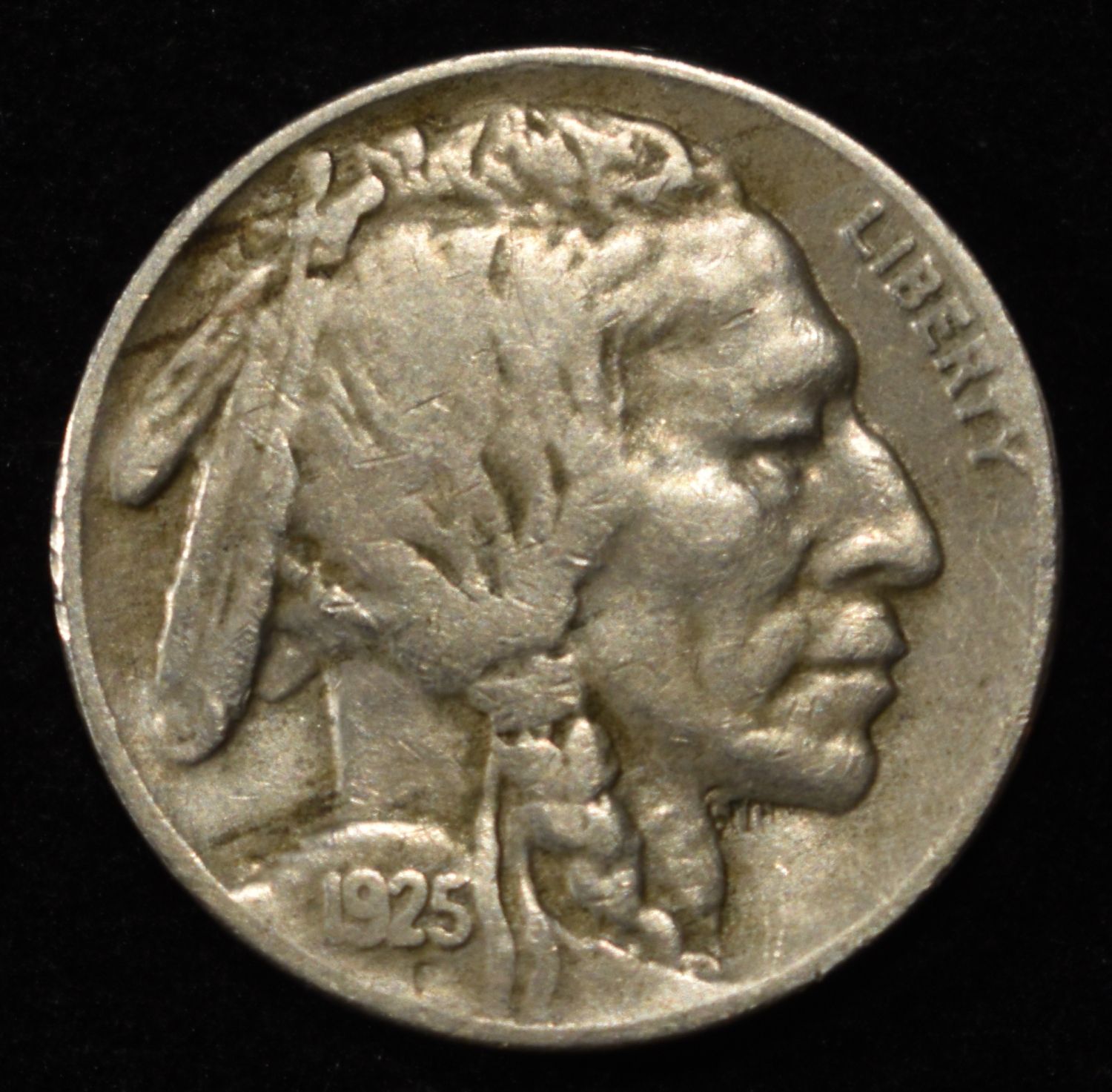 1925-S BUFFALO NICKEL XF