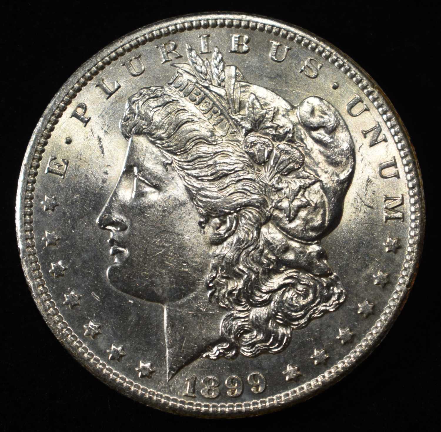 1899-S MORGAN DOLLAR CH BU