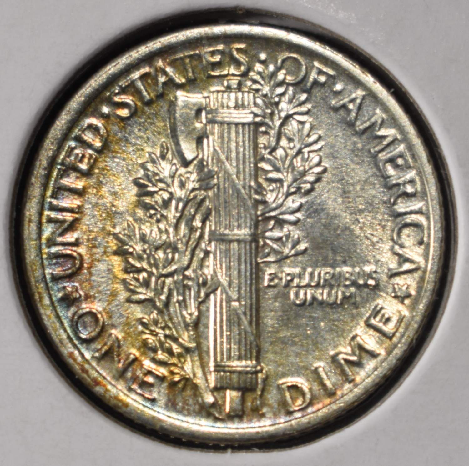 1919 MERCURY DIME BU FSB