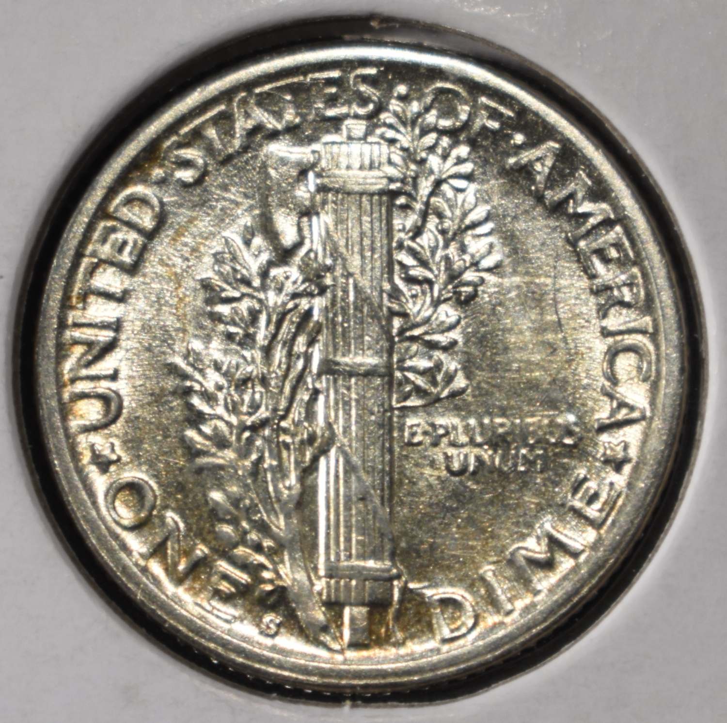 1919-S MERCURY DIME BU