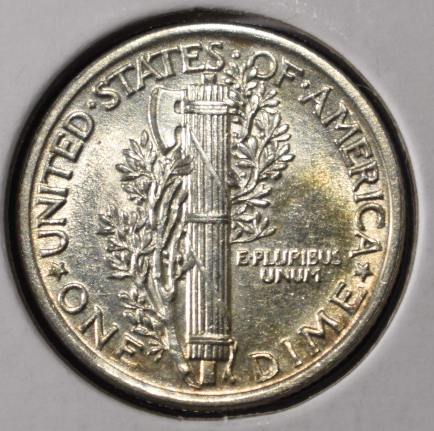 1920 MERCURY DIME CH BU FSB