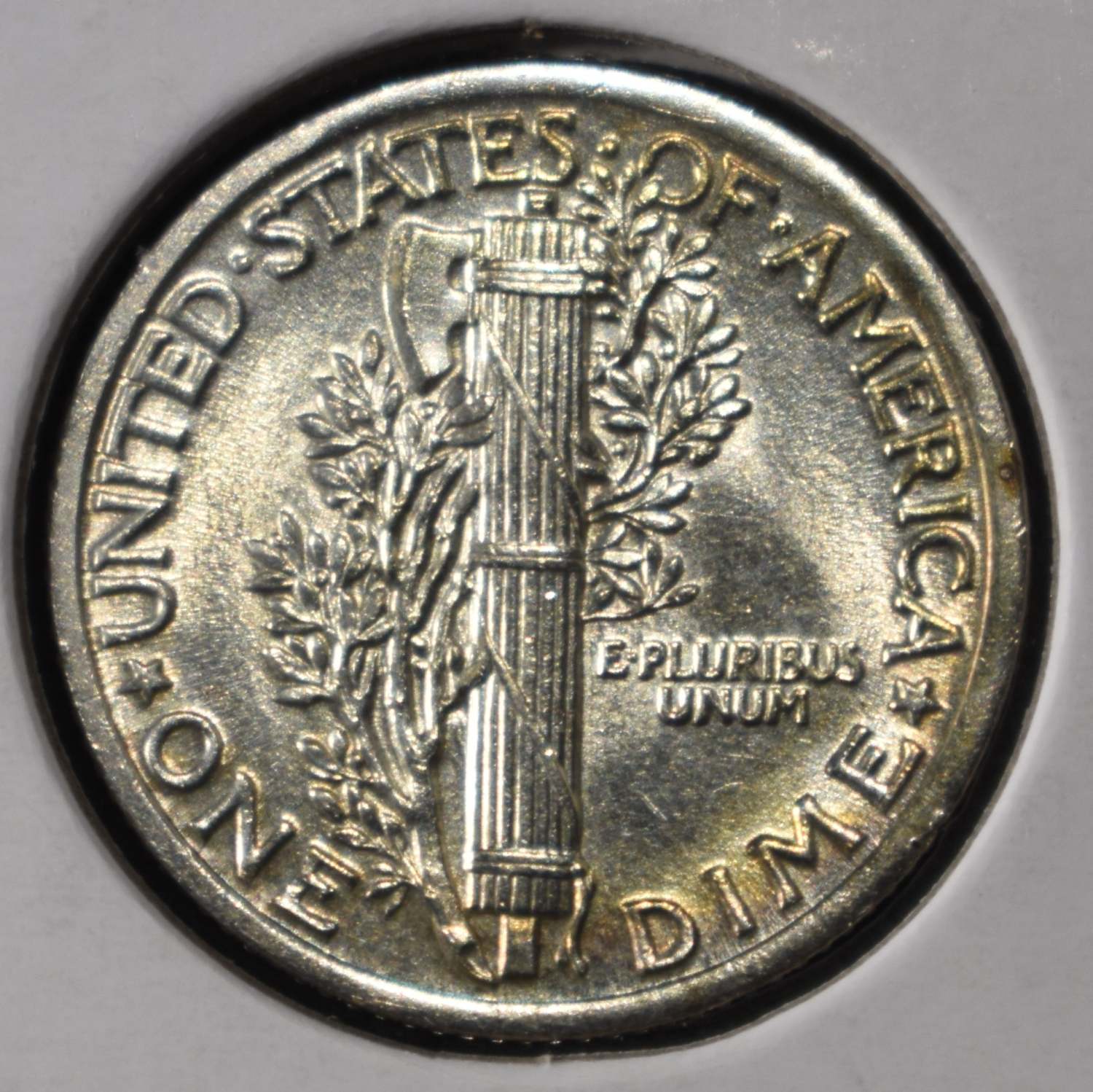 1925 MERCURY DIME CH BU FSB