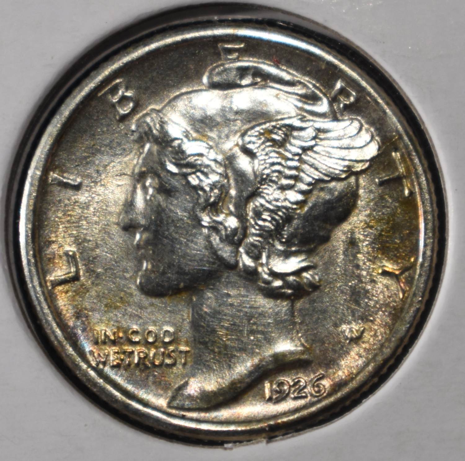 1926 MERCURY DIME BU FSB