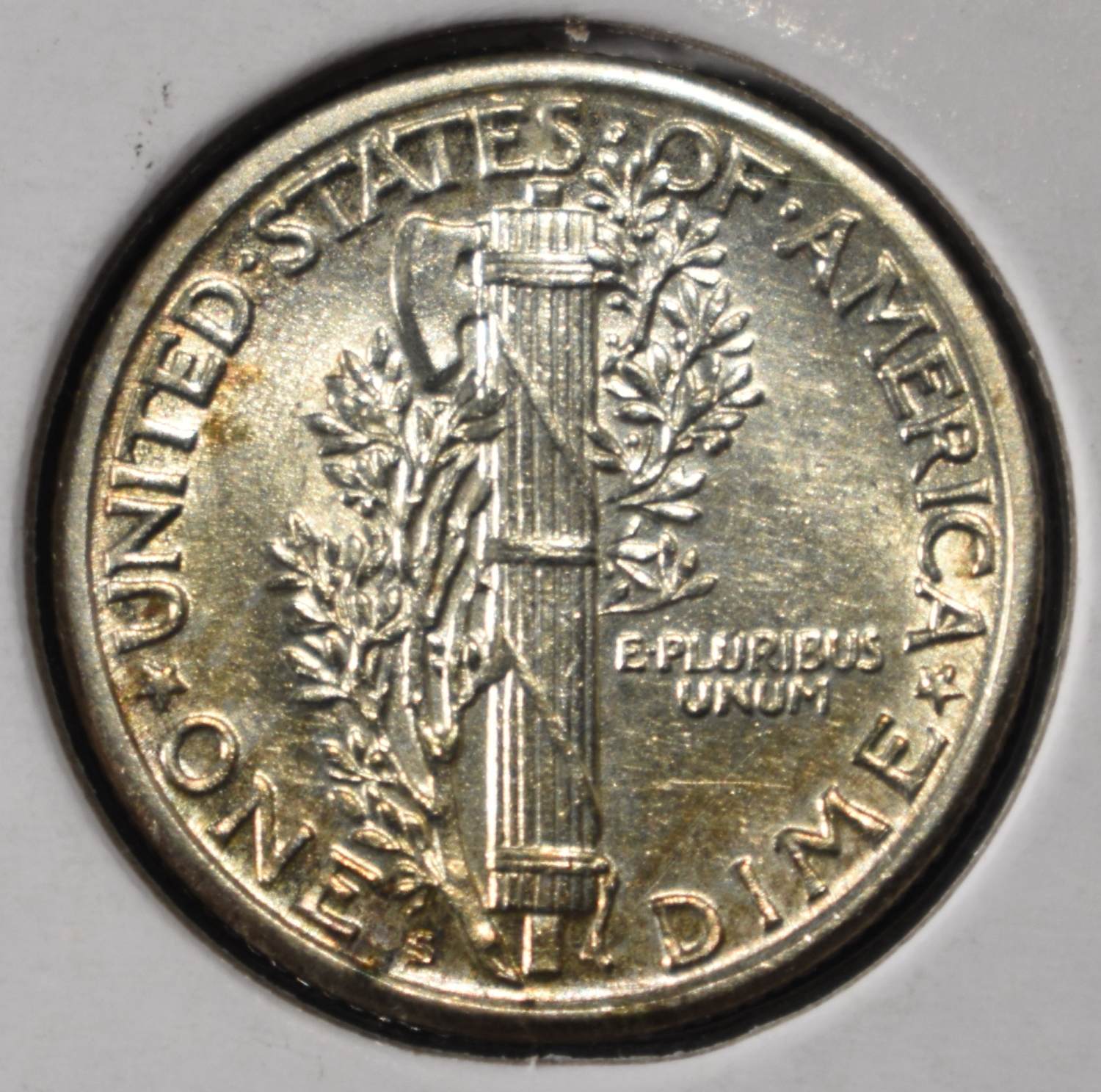 1926-S MERCURY DIME BU FSB