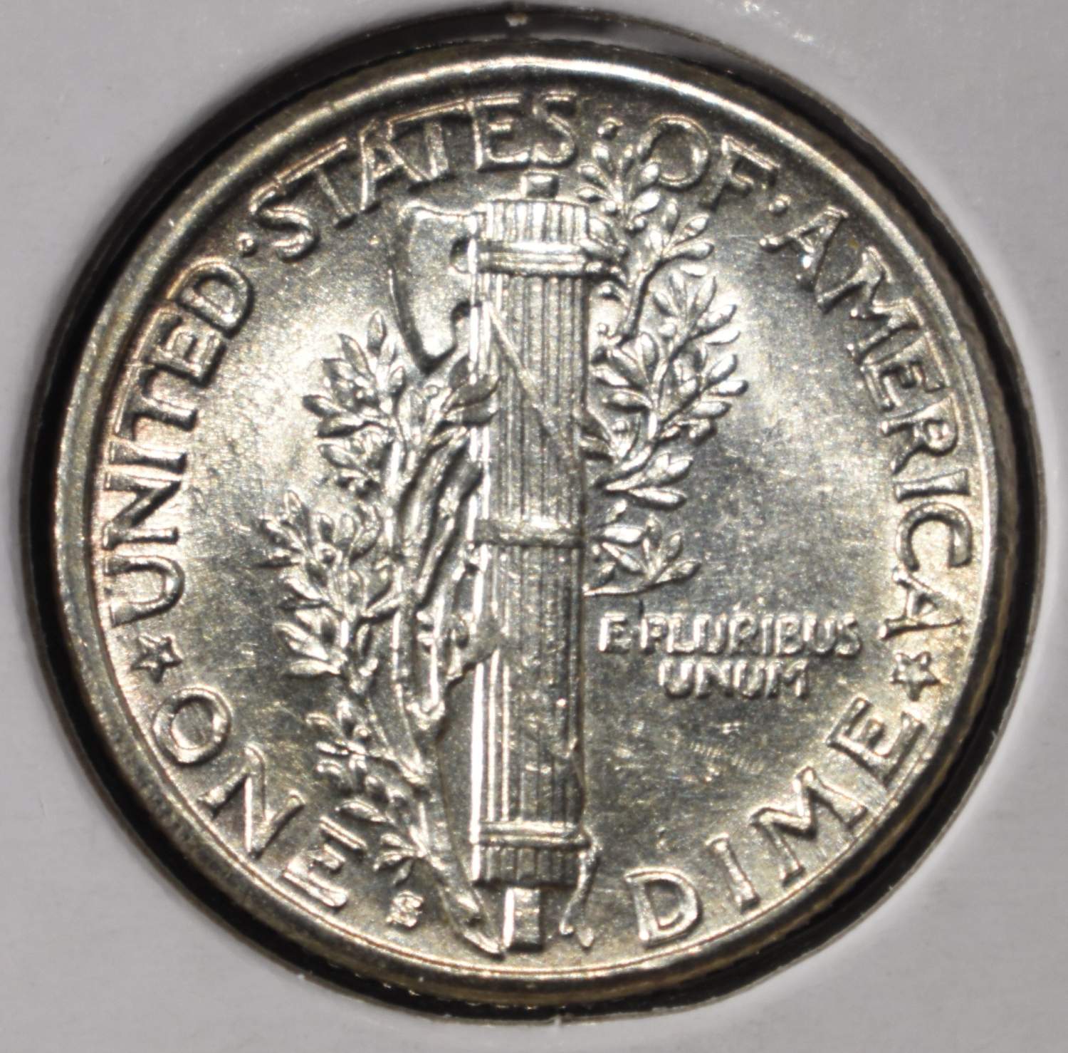 1928-S MERCURY DIME BU FSB