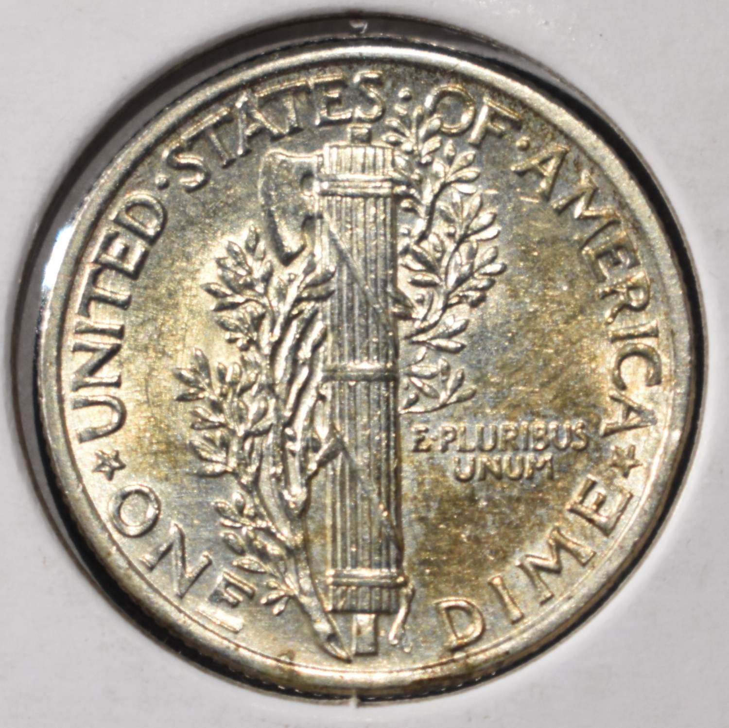 1942/1 MERCURY DIME BU FSB