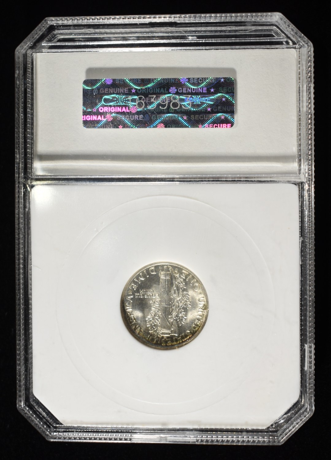 1945-S MERCURY DIME PCI SUPERB GEM BU
