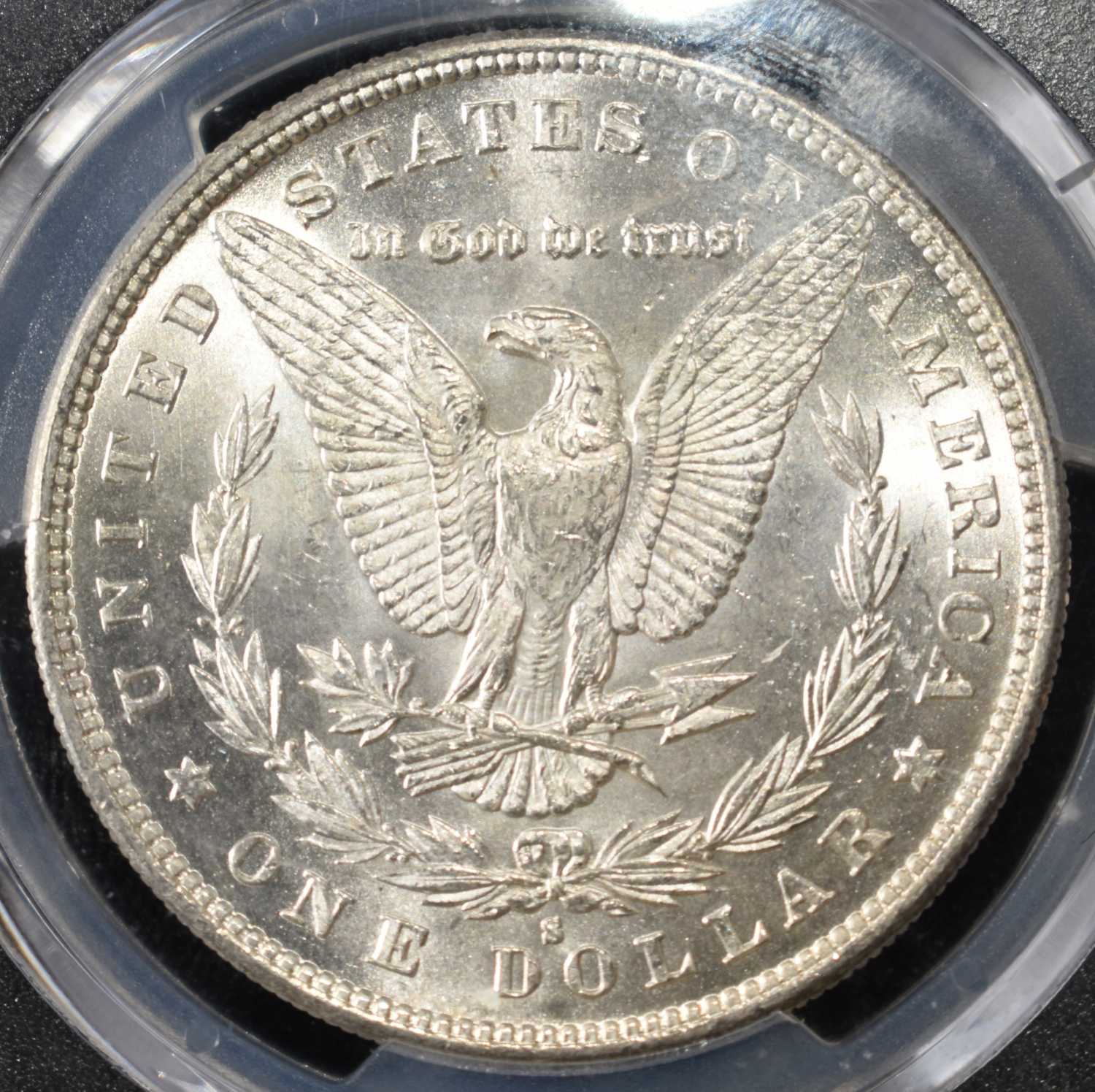 1879-S MORGAN DOLLAR PCGS MS66