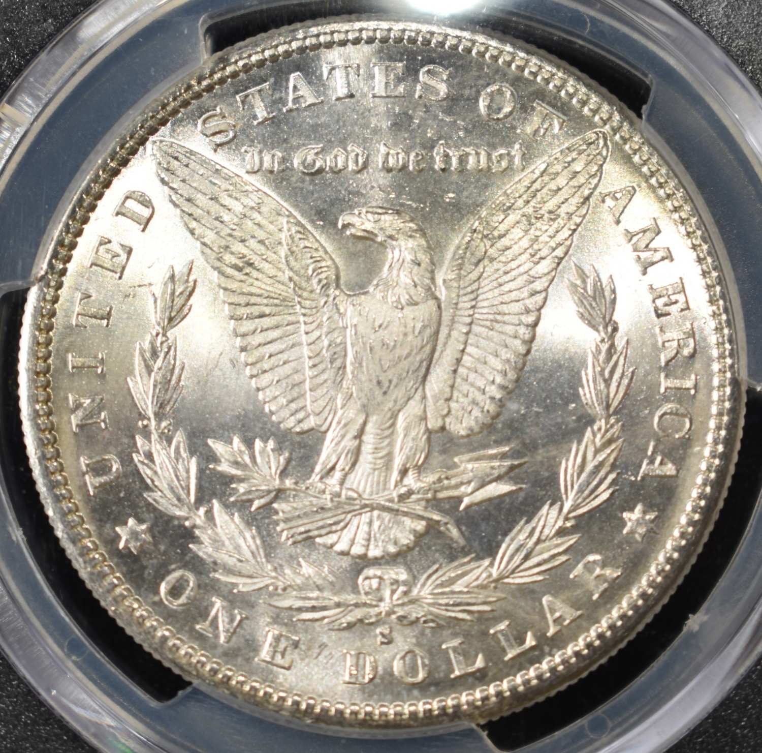 1881-S MORGAN DOLLAR PCGS MS-64