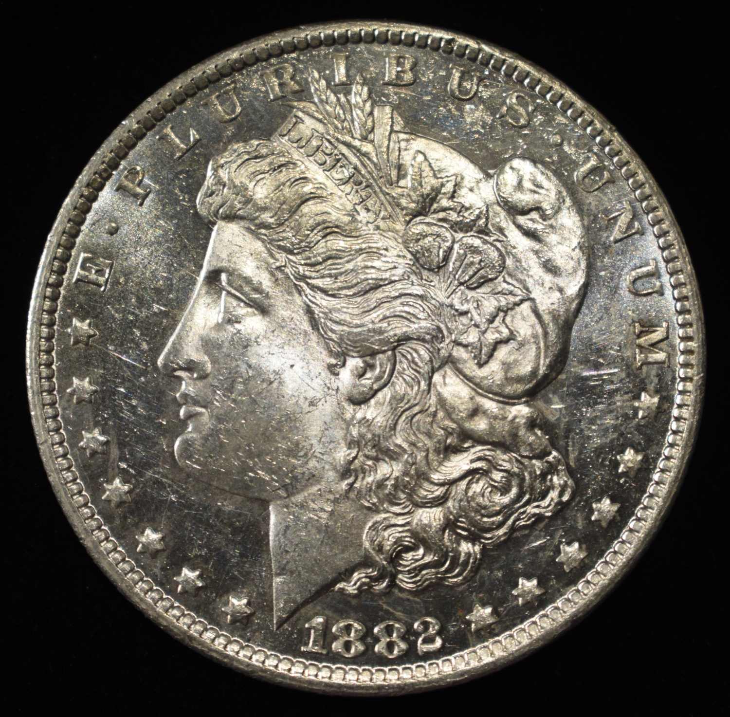 1882-CC MORGAN DOLLAR CH/GEM BU PROOF LIKE