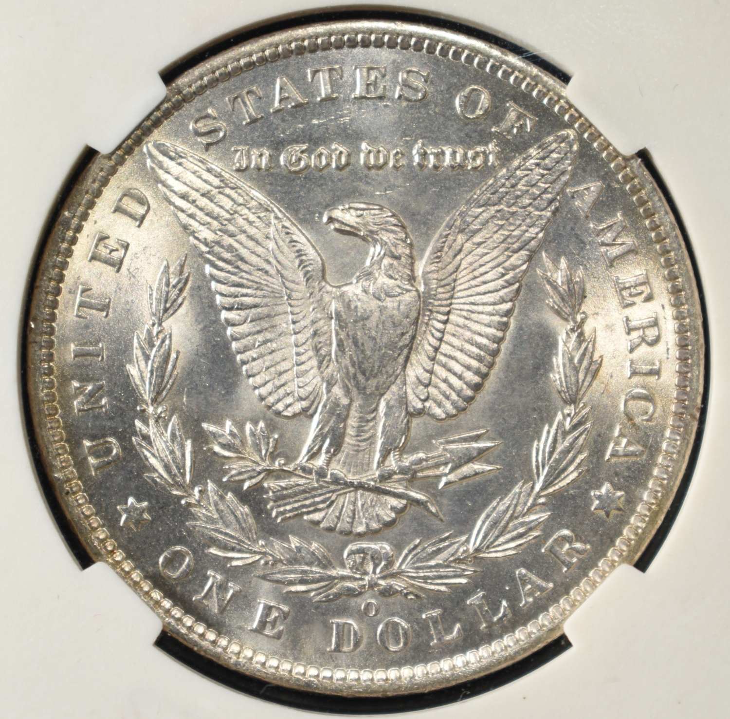 1885-O MORGAN DOLLAR PGA SUPERB GEM BU