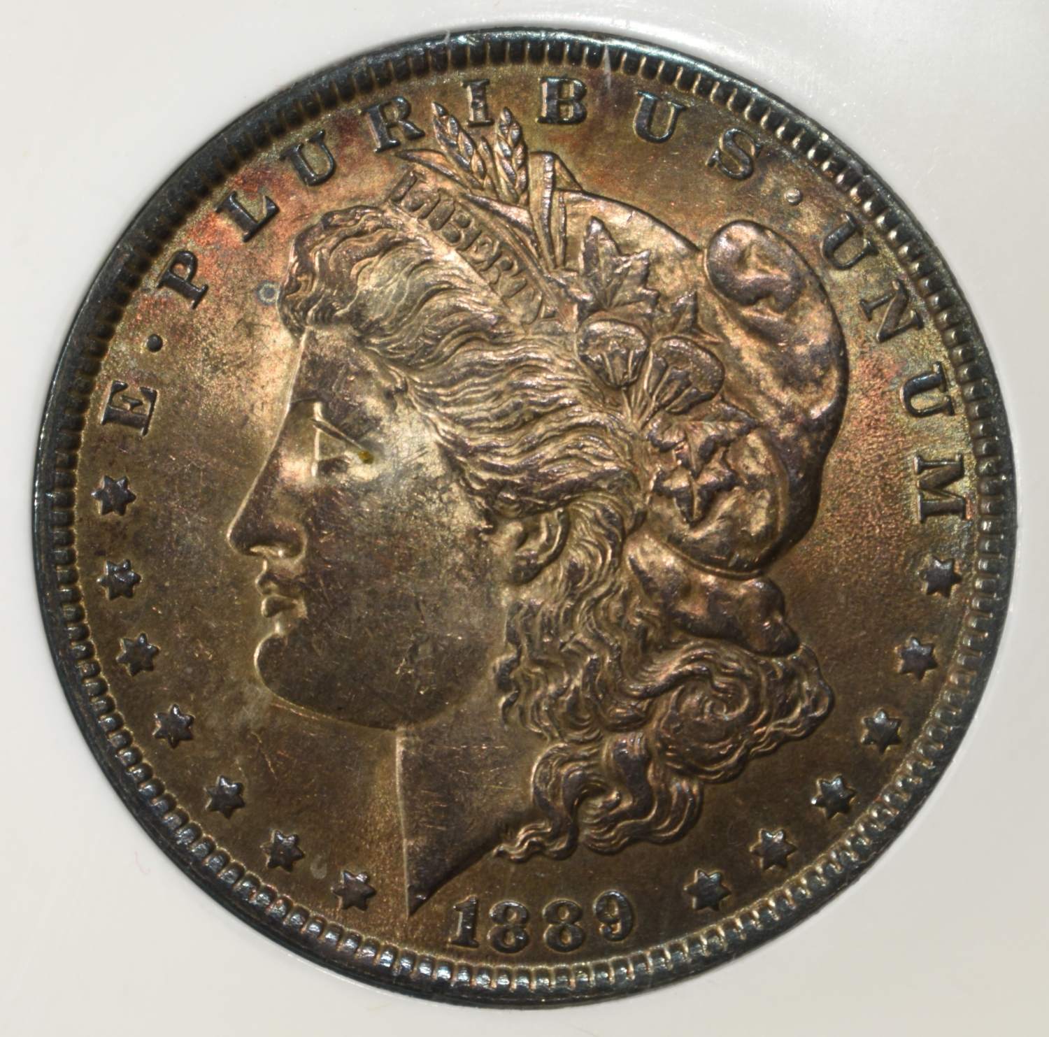 1889 MORGAN DOLLAR PCI GEM BU