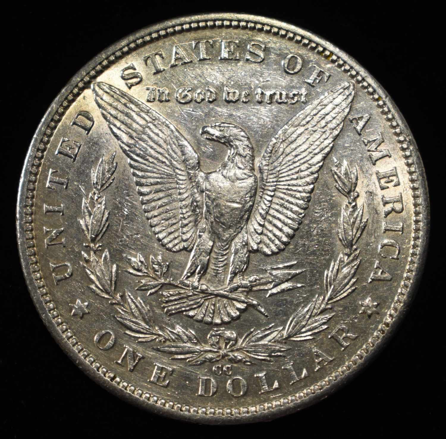 1890-CC MORGAN DOLLAR CH AU