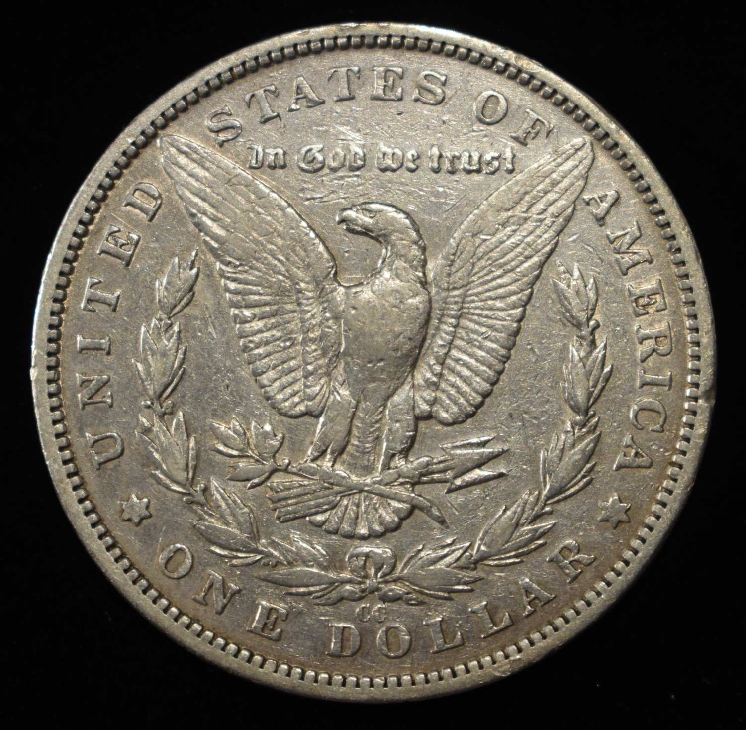 1893-CC MORGAN DOLLAR VF/XF