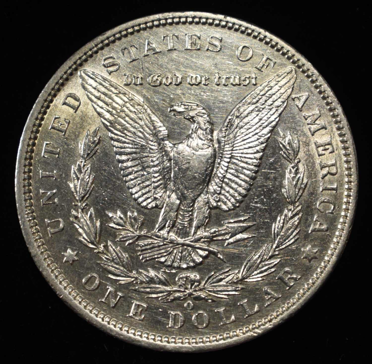 1895-O MORGAN DOLLAR CH AU
