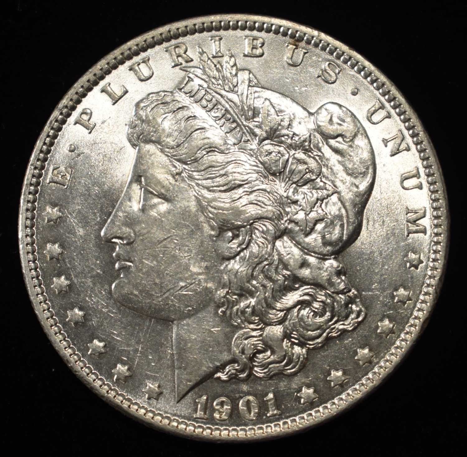 1901 MORGAN DOLLAR CH AU