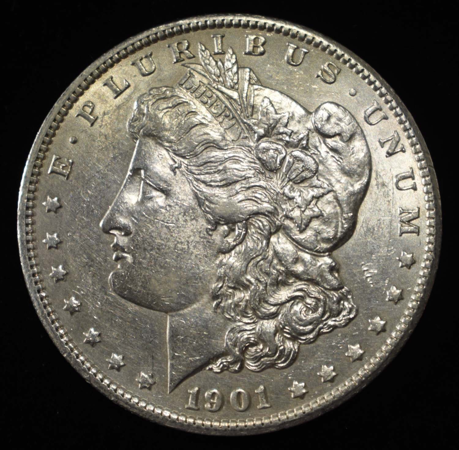 1901-S MORGAN DOLLAR CH AU