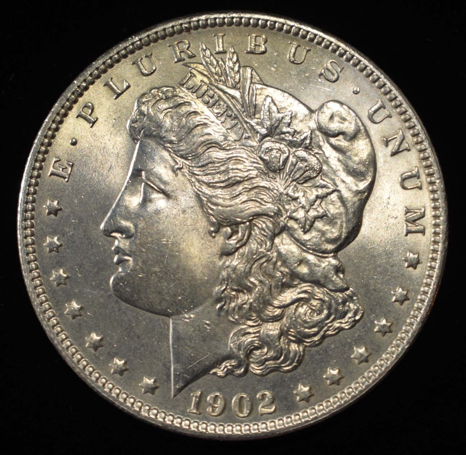1902 MORGAN DOLLAR CH BU