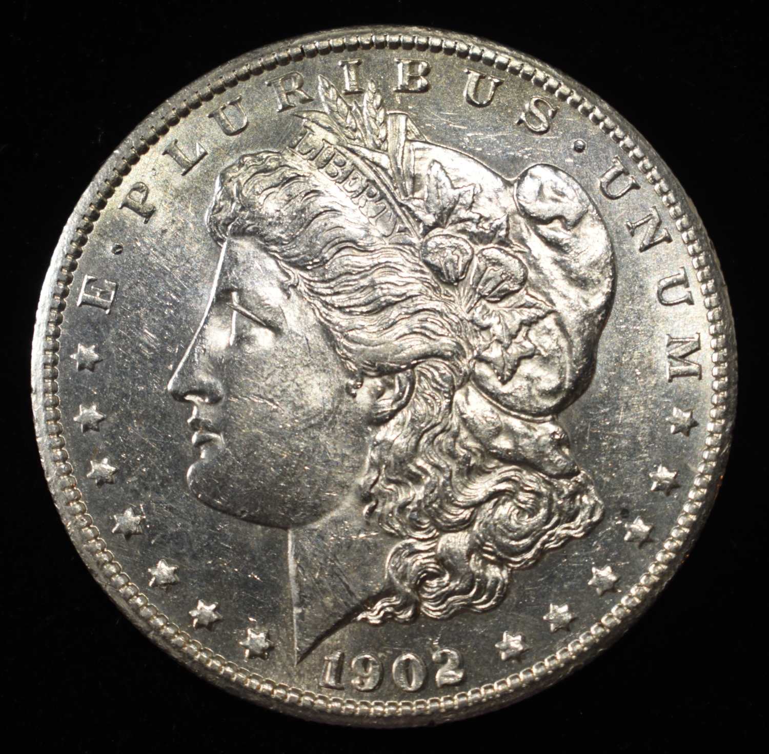 1902-S MORGAN DOLLAR AU/BU